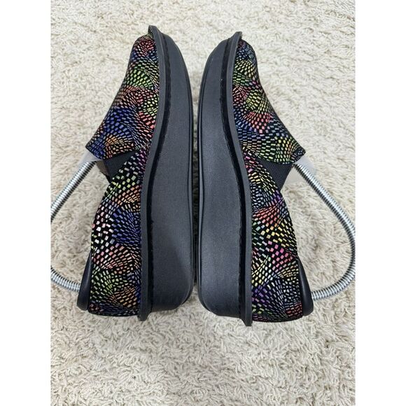 Alegria Debra Viewmaster Swirl Rainbow Leather Comfort Clogs Size EURO 38 US 7.5 - Picture 8 of 16